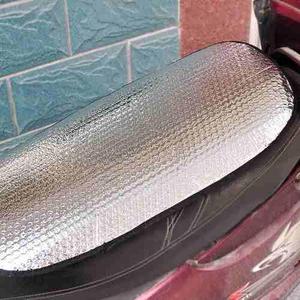 Forro Funda Reflectiva Aluminio Protege Cubre Asiento Moto