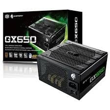 Fuente Poder Real Cooler Master Gx 650w 80 Plus