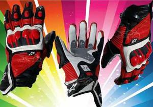 Guantes Alpinestars S1 Cuero Talla M Honda Fzcbr Ktm Ns @tv