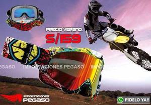 Lente Moto Cross Scoyco S/159 Importaciones Pegaso