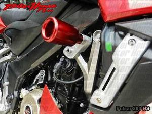 Mataperro Para Moto Pulsar Ns 200 Aluminio Colores