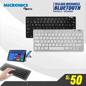 Mini Teclado Bluetooth Micronics P/tablet,smartphone,notebok