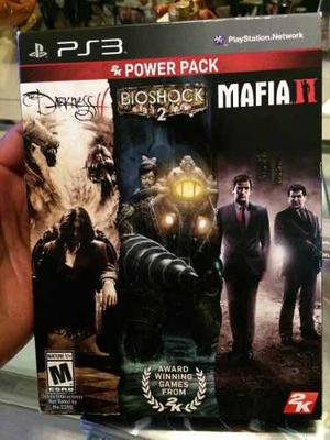 Pack Juegos Ps3 Darkness Ii + Bioshock 2 + Mafia Ii