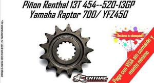 Piñon Renthal 13t 454--520-13gp/ Yamaha Raptor 700/ Yfz450