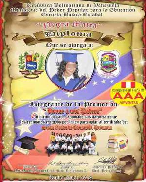 Plantillas Y Diplomas Graduacion Photoshop Editables 500 Psd