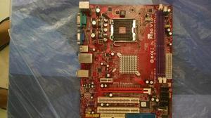 Remato placa socket 775 PC CHIPS P55G mas procesador