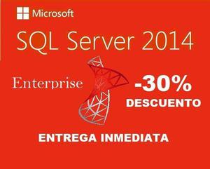 Sql Server 2014 Enterprise Para Windows Server Original