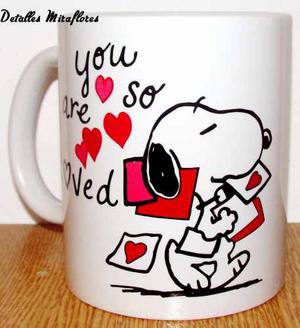 Taza Snoopy San Valentín Oferta Hasta El 31 De Enero
