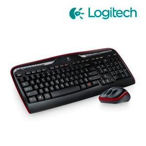 Teclado Logitech + Mouse Mk330 Wireless Usb Sp Black