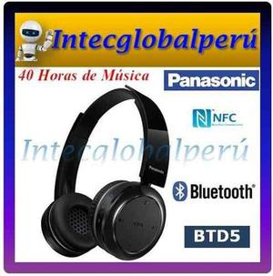 Audífono Bluetooth 3.0 Panasonic Btd5 Con Nfc Y 40 Horas