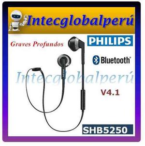 Audífono Bluetooth 4.1 Philips Shb5250 Graves Profundos