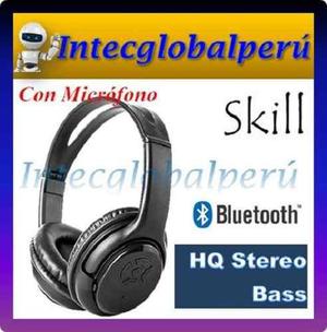 Audífono Bluetooth Skill Hq Stereo Bass Con Micrófono