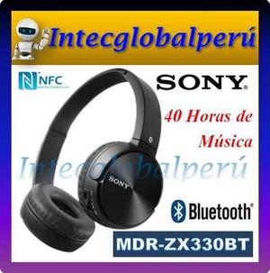 Audífono Bluetooth Sony Mdr-zx330bt Nfc 30 Horas Música