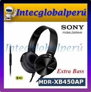 Audífono Sony Mdr-xb450ap Con Bass Booster Del 2016