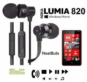 Audifonos Control Volumen Canciones Llamadas Nokia Lumia 820