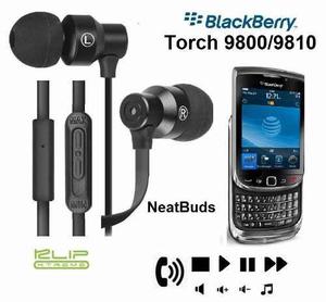Audifonos Control Volumen Y Llamadas Para Blackberry 9800
