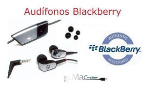 Audifonos In Ear Originales Blackberry Z10 Q10 Passport