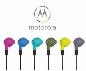 Auriculares Earbuds Motorola Originales- Colores