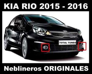Faros Neblinero Kia Rio 2015 - 2016 Originales De Kia