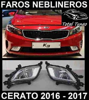Faros Neblineros Kia Cerato 2016 - 2017 Originales