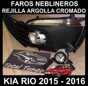 Faros Neblineros Kia Rio Sedan 2015 - 2016 Originales
