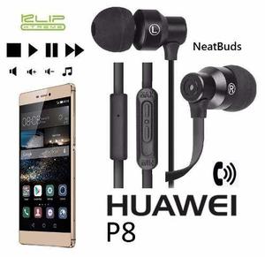 Huawei P8 Audifonos Con Control Volumen Canciones Y Llamadas
