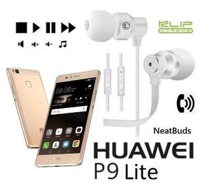 Huawei P9 Lite Audifonos Control Volumen Canciones Microfono