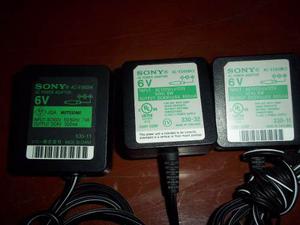Minidisc Discman Adaptador De 6 Voltios Sony