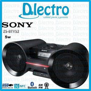 Radiograbadora Sony Zs-bty52 Con Bluetooth, Nfc, Puerto Usb