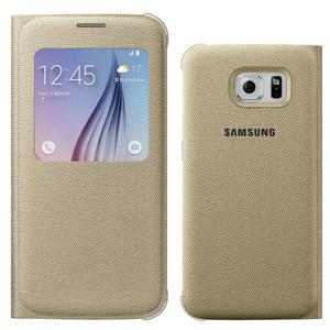Samsung Galaxy S6 View Cover Gold