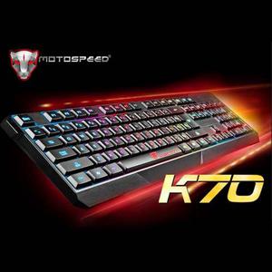 Teclado Gamer Motospeed K70 Retroiluminado