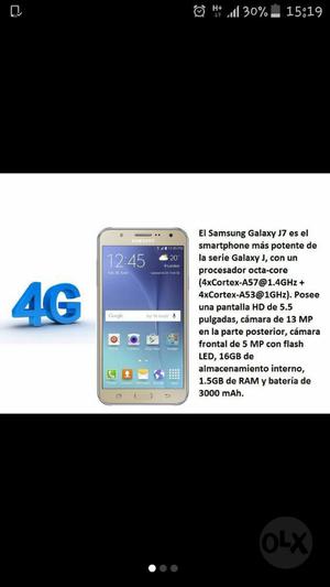 Vendo Samsung Galaxy J7 Semi Nuevo.....