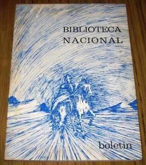 Biblioteca Nacional Del Perú Boletín 59 60 1971 Fundación