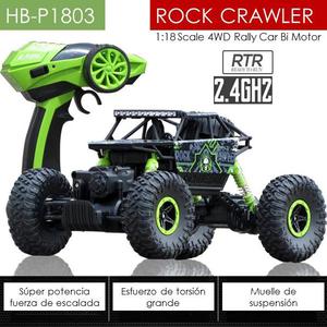 Camioneta Rally Car Rock Crawler Hbp Bimotor 1/18 Escala