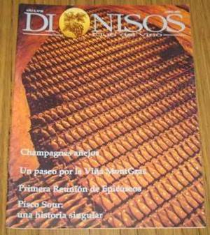 Dionisos Vinos N° 30 Abril 2003 Pisco Sour Champagnes