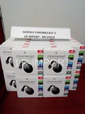 Google Chromecast 2.0 Apple 2 Nuevo En Caja.