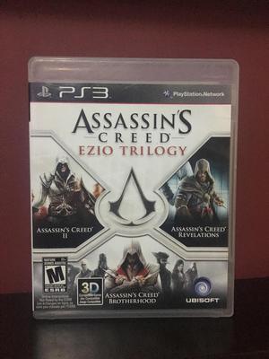 Juego Ps3 Assasin's Creed Ezio Trilogy