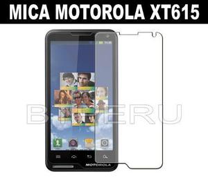 Mica Film Para Motorola Xt615 Lamina Por Estatica Protector