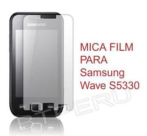 Mica Film Protector Lamina Para Samsung Wave S5330 533 Pro 2