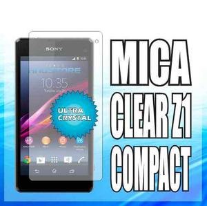 Mica Lamina Protectora Clear Sony Xperia Z1 Compact D5503