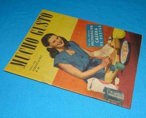 Mucho Gusto 1953 Preparación Casera De Pastas Queso Recetas