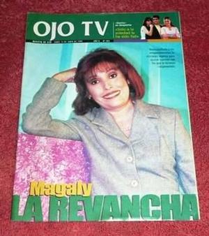 Ojo Tv Junio 1999 Magaly Medina Jennifer López July Pinedo