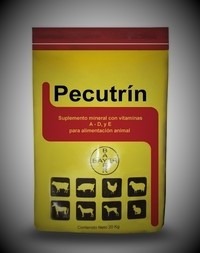 Pecutrin Vitamina Mineral Animal Mascota Ganado Veterinaria