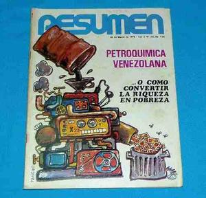 Resumen 1976 Petroquímica Venezuela Carlos Otero Pintor