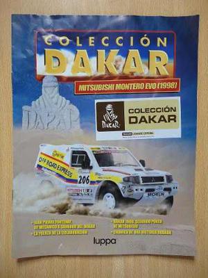 Revista Colección Dakar Mitsubishi Montero Evo 1998 Ccp