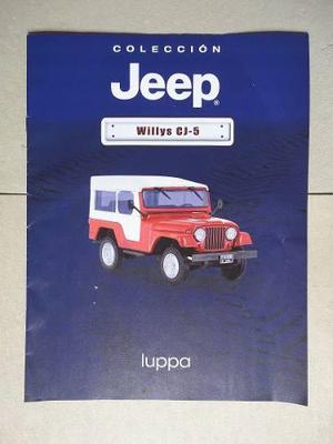 Revista Colección Jeep Willys Cj-5 1954 1983 1/43 Ixo Ccp