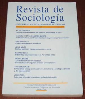 Revista De Sociología N°11 1998 Sinesio López U. San