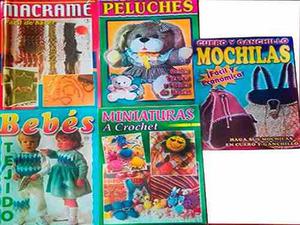 Revista De Tejidos (macramé, Crochet,otros) !haga Negocio!