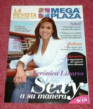 Revista Megaplaza 2008 Verónica Linares Diabetes Ajo Jugos