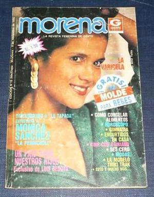 Revista Morena Gente 1992 Mónica Sánchez Perricholi Bonsai
